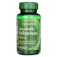 Absorbable Selenium as Selenium Yeast - Selen 200 mcg z drożdży wzbogaconych o Selen (100 kaps.) Puritan's Pride
