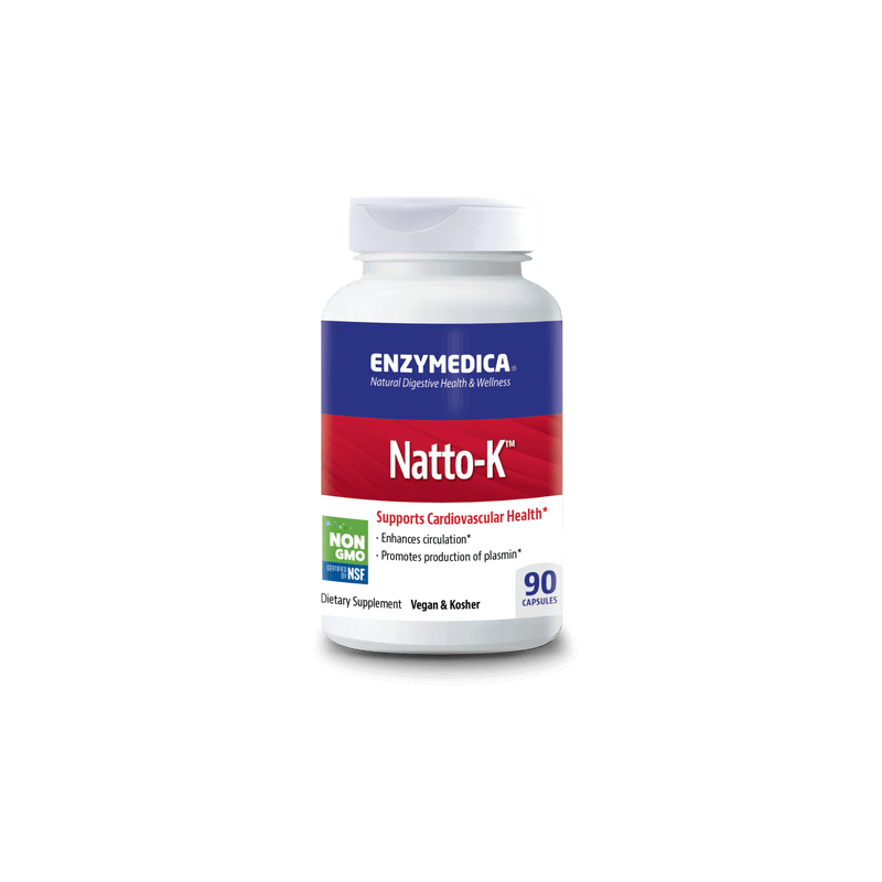 Natto-K™ - Mieszanka Nattokinazy z NSK-SD (90 kaps.) Enzymedica