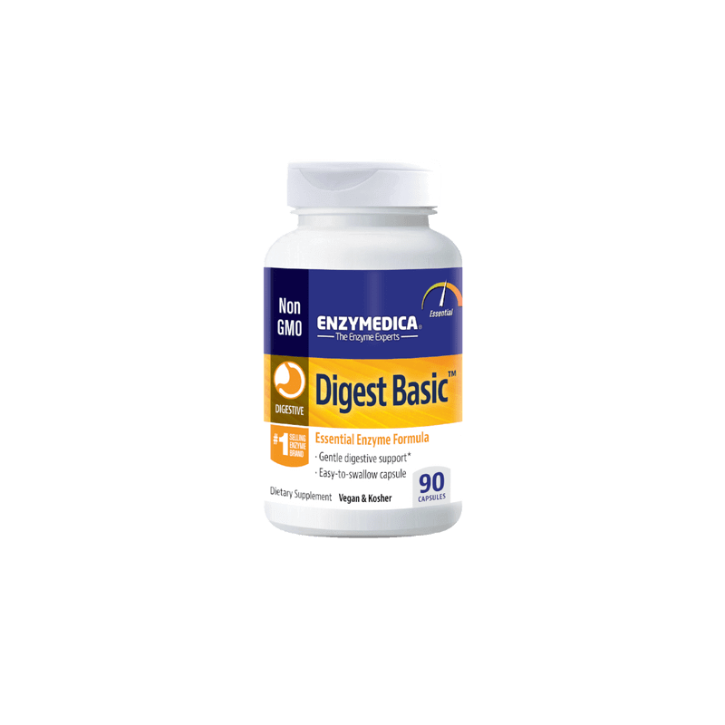 Digest Basic™ - Mieszanka Enzymów Trawiennych (90 kaps.) Enzymedica