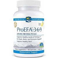 ProEFA® - 3·6·9 - Kwasy omega + Olej z ogórecznika (90 kaps.) Nordic Naturals