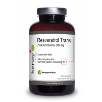 Resveratrol trans zmikronizowany 200 mg (300 kaps.) Kenay