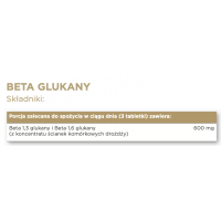 Beta Glukany - Beta 1,3 glukany i Beta 1,6 glukany (60 tabl.) Solgar Polska