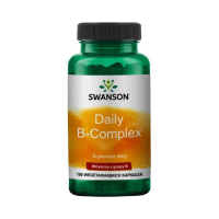 Daily B-Complex - Kompleks witamin z grupy B (100 kaps.) Swanson