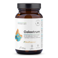 Colostrum 700 mg + BioPerine (90 kaps.) Aura Herbals