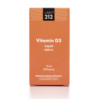 Vitamin D3 Liquid - Witamina D3 w kroplach (10 ml) Labs212