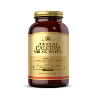 Chewable Calcium 500 mg Wafer Solgar - Wapń do żucia (120 szt.) Solgar
