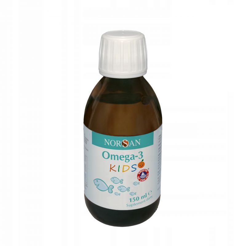 Omega-3 KIDS - Naturalny olej omega-3 dla dzieci (150 ml) Norsan