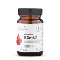 Witamina K2 MK7 /MenaQ7®/ 200 mcg (30 kaps.) Aura Herbals