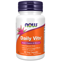Daily Vits™ - Witaminy i Minerały (30 kaps.) NOW Foods