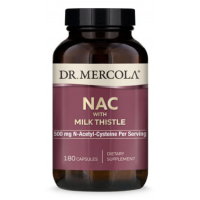 NAC with Milk Thistle - N-Acetylo-L-Cysteina + Ostropest + Kiełki brokuła (60 kaps.) Dr Mercola