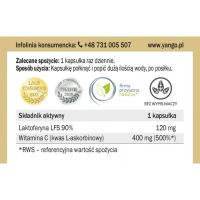 Laktoferyna - Wsparcie naturalnej odporności (30 kaps.) Yango