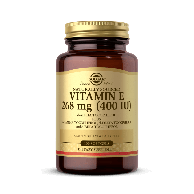 Vitamin E 268 mg (400 IU) - Witamina E (100 kaps.) Solgar