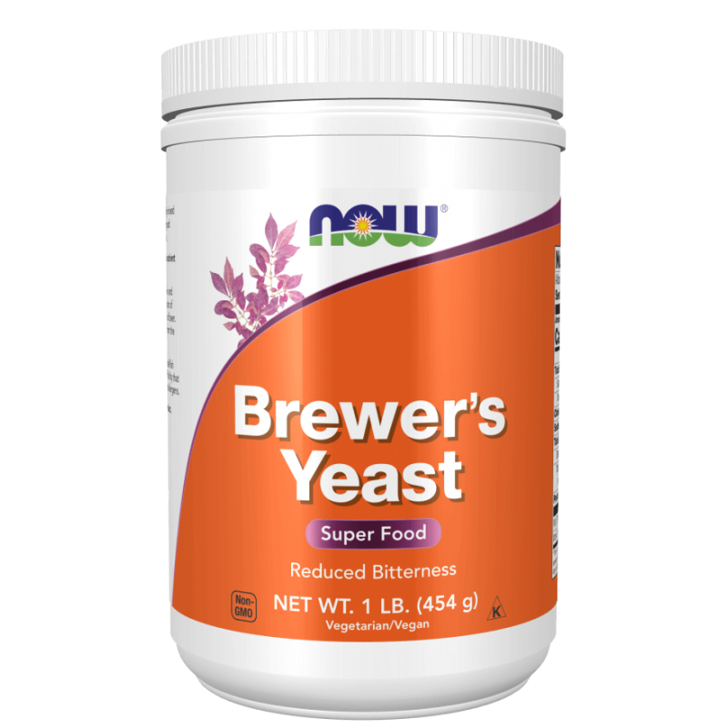 Brewer's Yeast - Drożdze Piwowarskie (454 g) NOW Foods