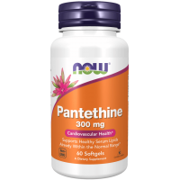 Pantethine - Pantetyna 300 mg (60 kaps.) NOW Foods