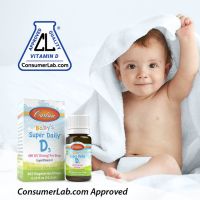Baby's Super Daily® D3 - Witamina D3 dla Dzieci 400 IU (10.3 ml) Carlson