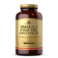 Omega 3 - Fish Oil Concentrate - koncentrat z oleju rybiego (240 kaps.) Solgar