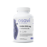 GABA /kwas gamma-aminomasłowy/ 500 mg + witamina B6 (120 kaps.) Osavi