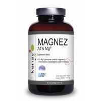 Magnez ATA Mg® /taurynian acetylu magnezu/ 500 mg (300 kaps.) Kenay