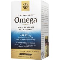 Omega Full Spectrum - Tran z łososia (120 kaps.) Solgar