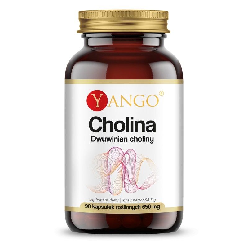 Cholina - Dwuwinian Choliny 560 mg (90 kaps.) Yango