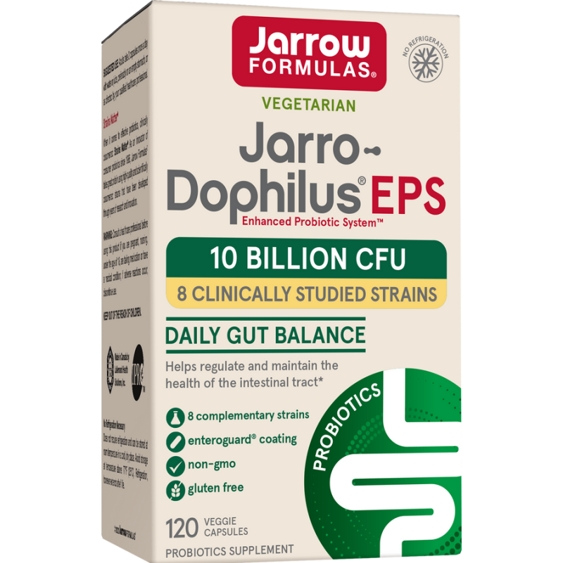 Probiotyk Jarro-Dophilus EPS - 8 szczepów bakterii (120 kaps.) Jarrow Formulas