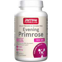 Evening Primrose GLA - Olej z Wiesiołka 1300 mg (60 kaps.) Jarrow Formulas
