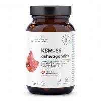 Ashwagandha KSM-66 200 mg (120 kaps.) Aura Herbals