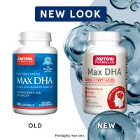 Max DHA - DHA Kwas Dokozaheksaenowy 300 mg (180 kaps.) Jarrow Formulas