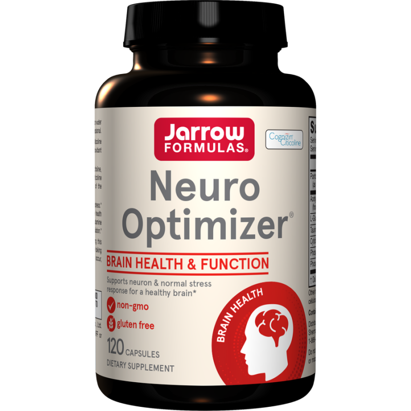 Neuro Optimizer - Wsparcie zdrowia i funkcji mózgu (120 kaps.) Jarrow Formulas