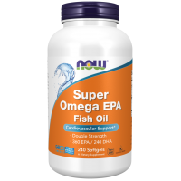 Super Omega EPA 360 mg + DHA 240 mg (240 kaps.) NOW Foods