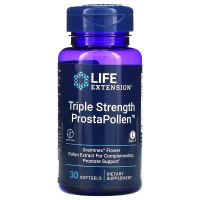 Triple Strength ProstaPollen - Ekstrakt z pyłku kwitatowego z żyta 378 mg (30 kaps.) Life Extension