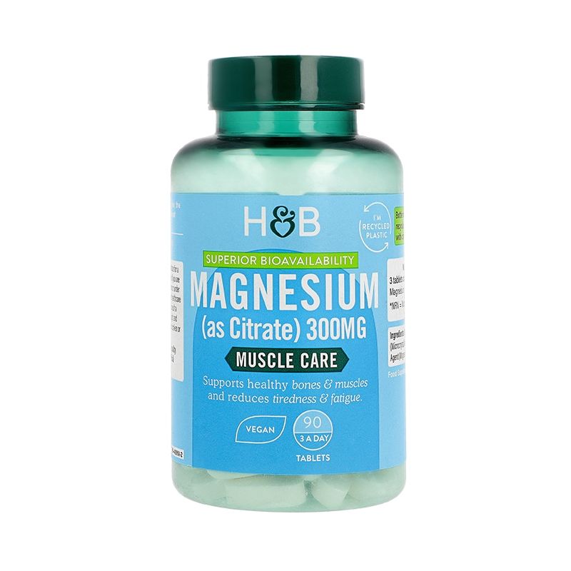 Magnesium Citrate - Magnez /cytrynian magnezu/ 100 mg (90 tabl.) Holland & Barrett