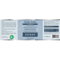 Gotu Kola Centellicum - Wąkrotka Azjatycka (60 kaps.) Kenay