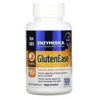 GlutenEase - Mieszanka Enzymów Trawiennych (120 kaps.) Enzymedica