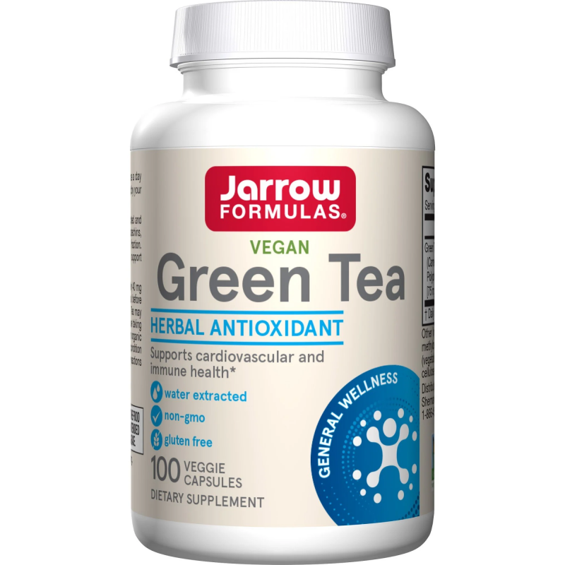 Green Tea - Zielona herbata 500 mg (100 kaps.) Jarrow Formulas