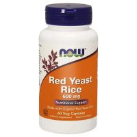 Red Yeast Rice 600 mg (60 kaps.) NOW Foods