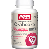 Koenzym Q10 - Ubichinon Q-absorb CoQ10 100 mg (120 kaps.) Jarrow Formulas