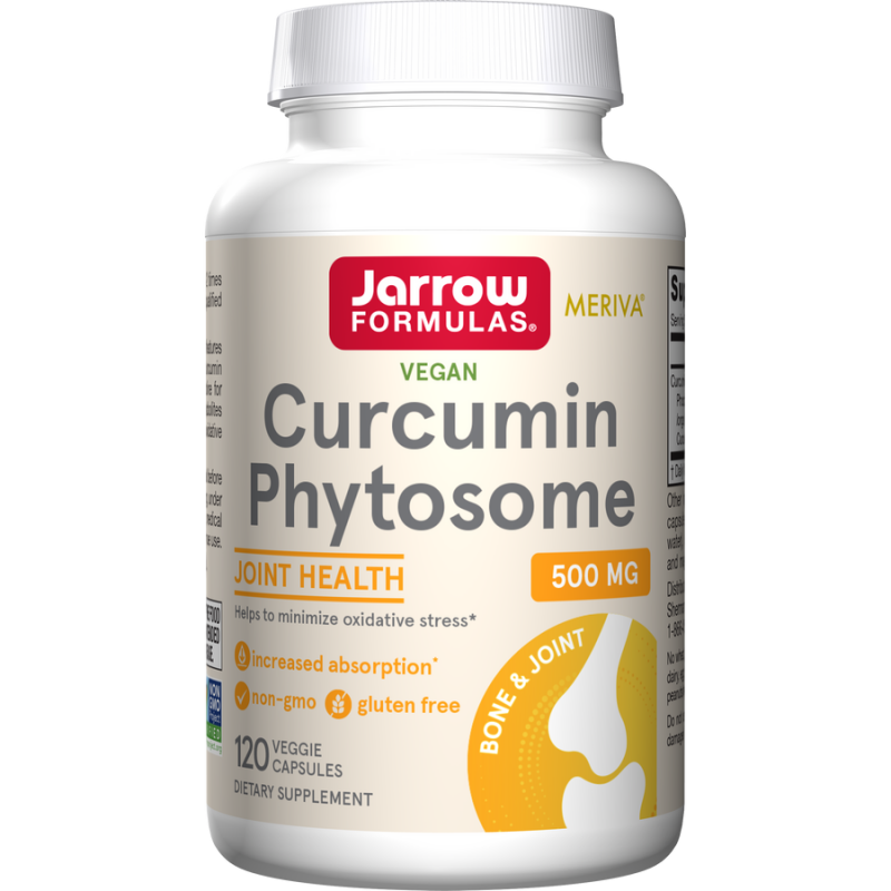 Curcumin Phytosome Meriva - Kurkuma 500 mg (120 kaps.) Jarrow Formulas