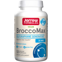 BroccoMax - Opatentowany ekstrakt z Nasion Brokułów (120 kaps.) Jarrow Formulas