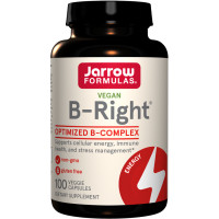 B complex B-Right - kompleks witamin z grupy B (100 kaps.) Jarrow Formulas