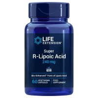 Super R-Lipoic Acid - Kwas R-Alfa Liponowy EU  (60 kaps.) Life Extension