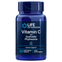 Vitamin C and Quercetin Phytosome - Fitosomowa Witamina C i Kwercetyna EU (60 tabl.) Life Extension