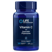 Vitamin C and Quercetin Phytosome - Fitosomowa Witamina C i Kwercetyna EU (250 tabl.) Life Extension