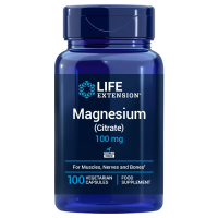 Magnesium Citrate - Magnez /cytrynian magnezu/ 100 mg EU (100 kaps.) Life Extension