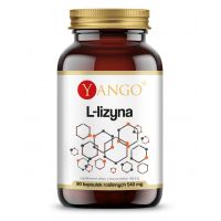 L-lizyna /chlorowodorek L-lizyny/ 450 mg (90 kaps.) Yango