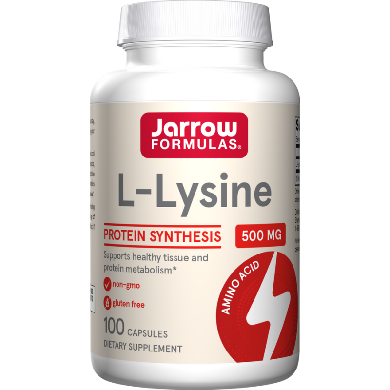 L-Lysine - L-Lizyna 500 mg (100 kaps.) Jarrow Formulas