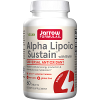 Alpha Lipoic Sustain - Kwas Alfa Liponowy 300 mg + Biotyna 330 mcg (120 tabl.) Jarrow Formulas