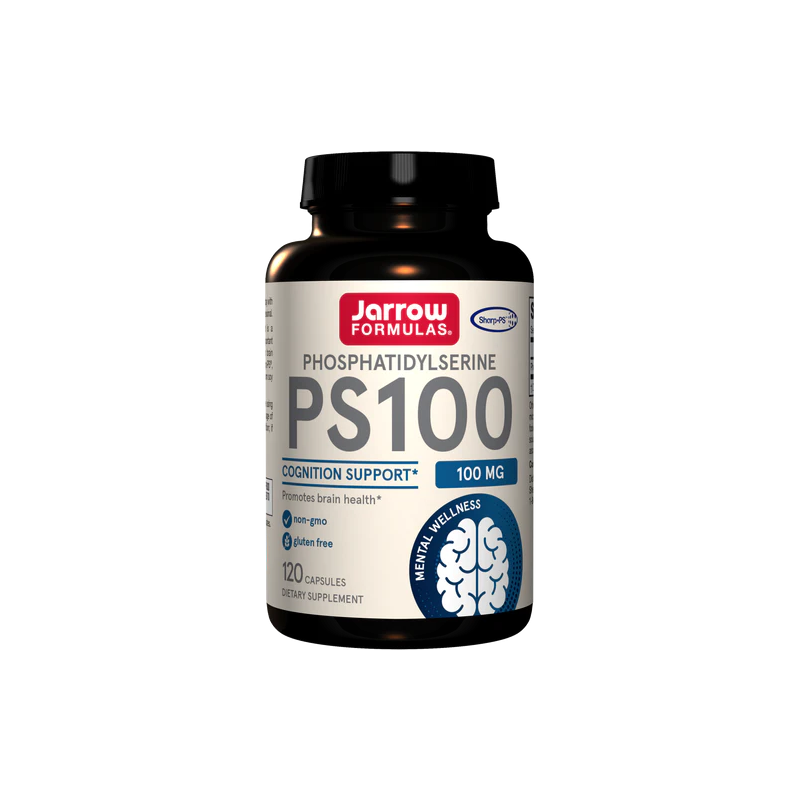 PS100 - Fosfatydyloseryna 100 mg (120 kaps.) Jarrow Formulas