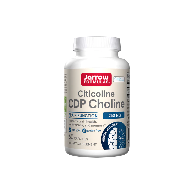 Citicoline CDP Choline - Cytykolina (CDP-Cholina - Cognizin) 250 mg (60 kaps.) Jarrow Formulas