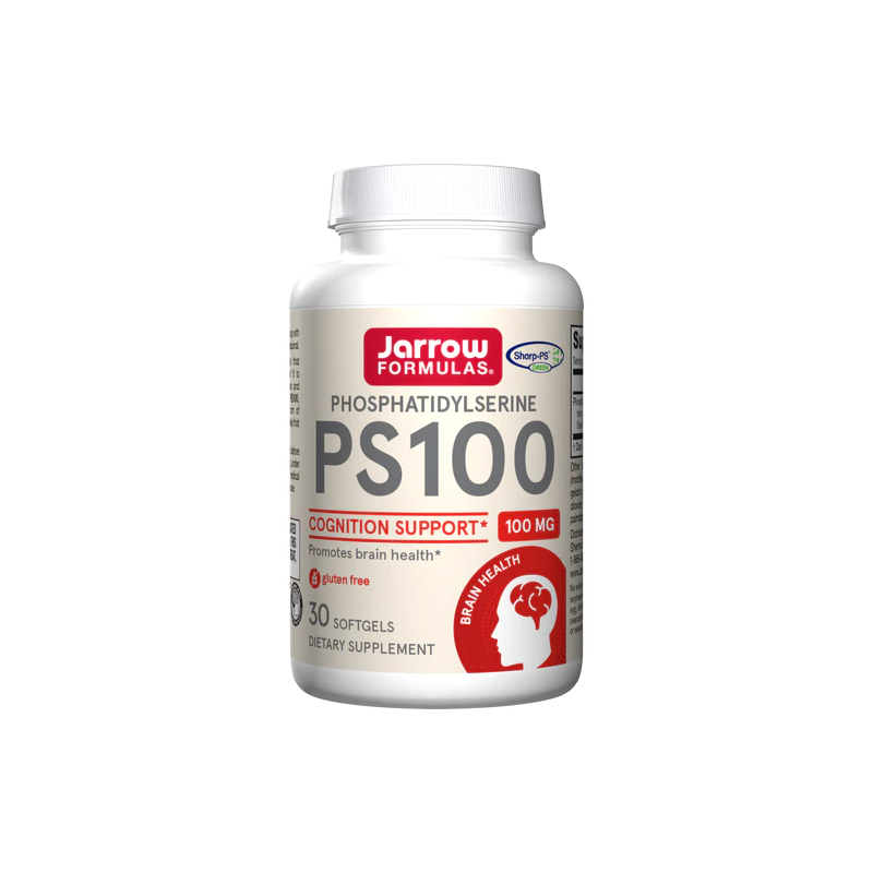 PS100 - Fosfatydyloseryna 100 mg Soy-Free (30 kaps.) Jarrow Formulas